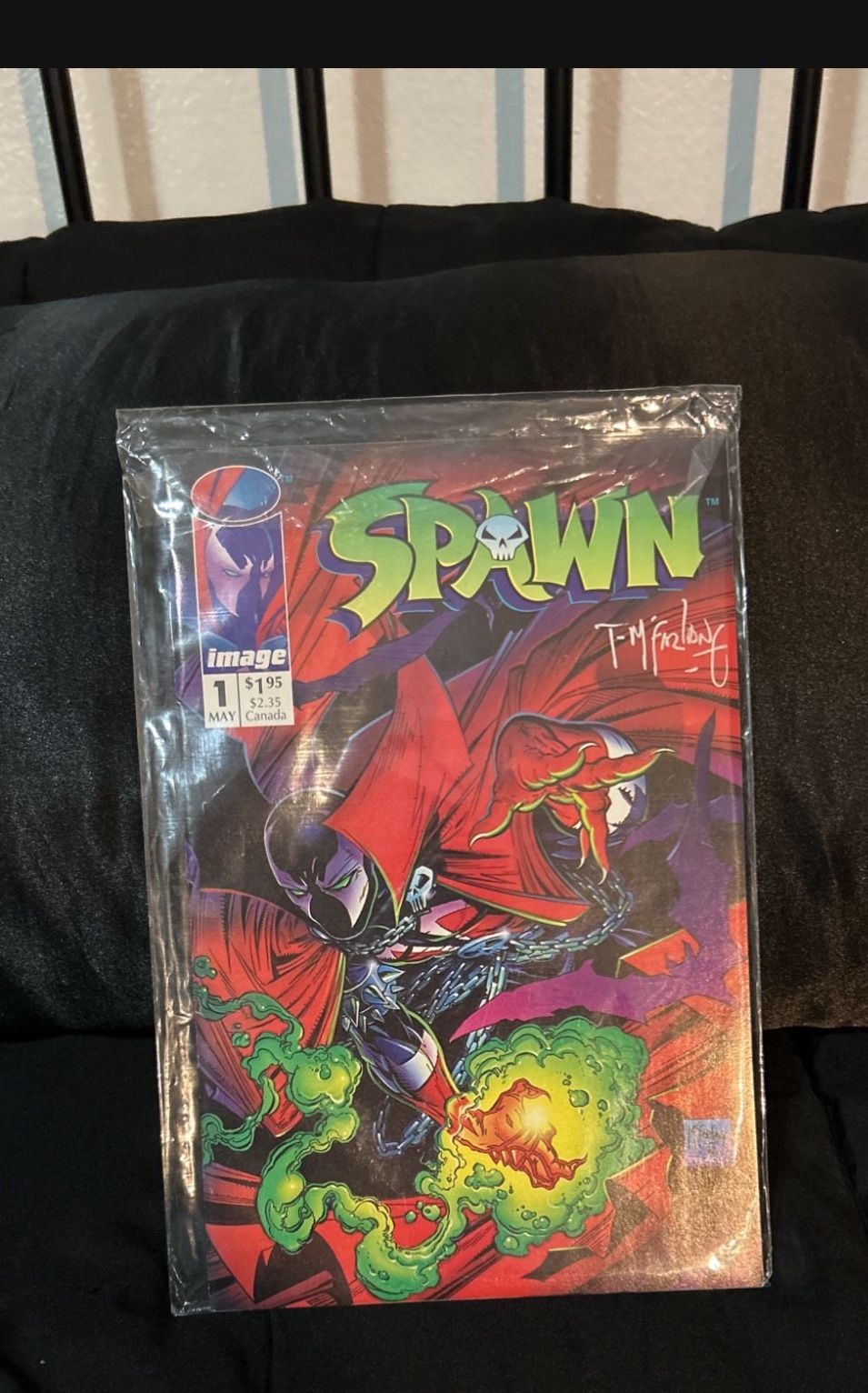 Spawn 1st Edition first day of release with authenticity certificate