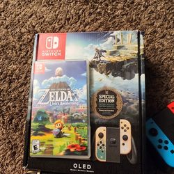 Nintendo Switch Oled Zelda Edition 