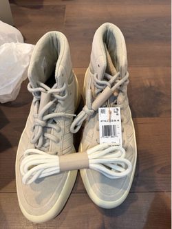 adidas Fear of God Athletics 86 Hi Men’s High Top Lace-Up Sneakers Gray/Beige