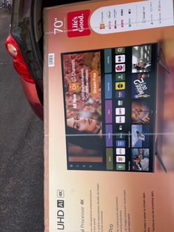Lg gen8 70” tv brand new