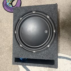 JL audio 12” w3 in ported box