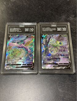 Pokemon TAG 10 Graded Slabs