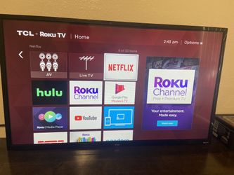 Roku tv 32inch .
