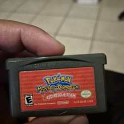 Authentic Pokémon Red Rescue Team