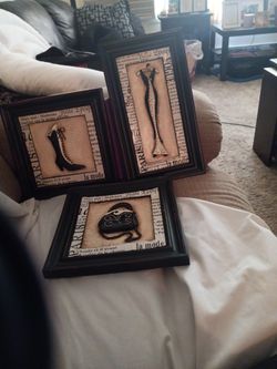 BEAUTIFUL 3D FRAMED ART PLAQUES