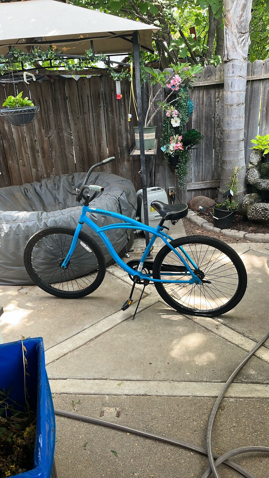Blue Cruiser Bike
