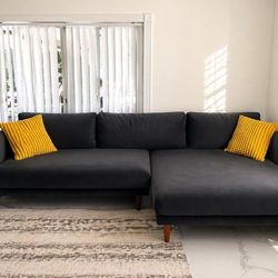 Joybird Lewis Sectional Couch – Modern, Deep, Super Comfortable