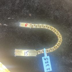 10k Gold Chino Bracelet 