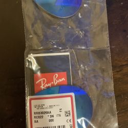 Ray Ban Cristal Lenses Aviator Sunglasses 