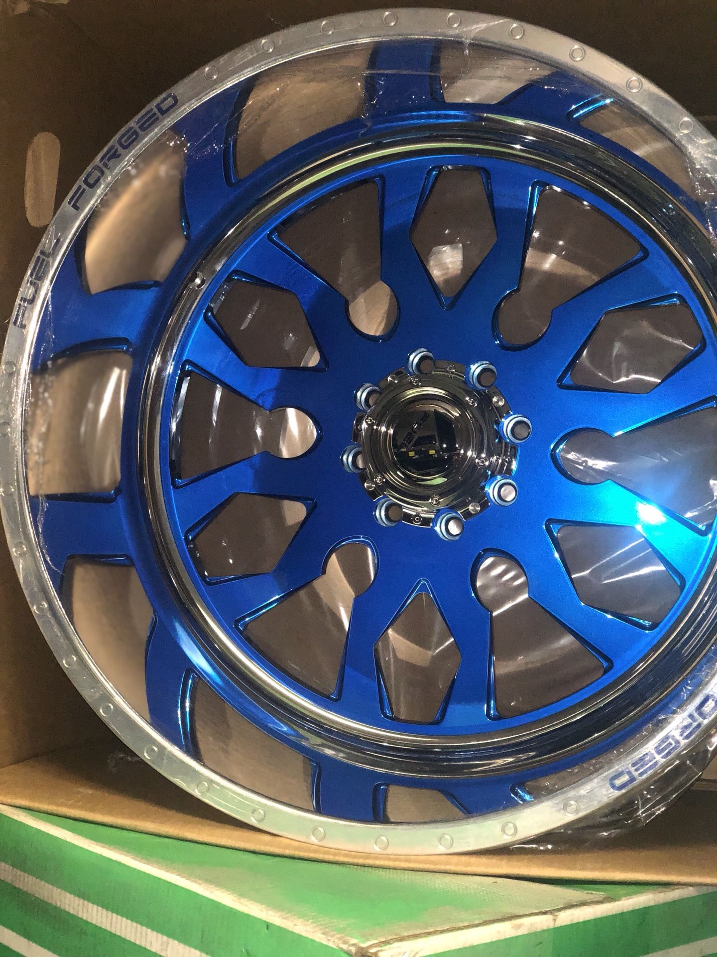 26x16 Fuel forged FF37 Wheels in stock. Cash or payment options available. 8 lug. Chevy Dodge, Ford. In stock!!! No waiting.