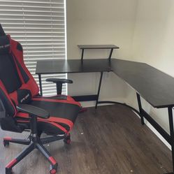 Gaming chair & Desk 