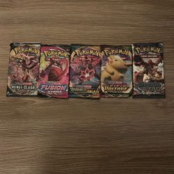 Pokémon 2016-2020: XY, Sun & Moon, And Sword & Shield Booster Packs