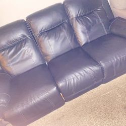 Reclining sofa in excellent condition.