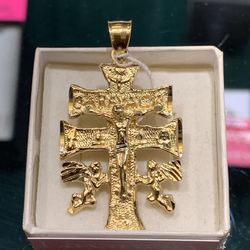 14K Caravaca Cross