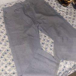 Levis 501 Gray