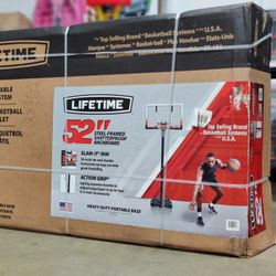 Lifetime 52" Shatter Guard Portable Basketball System