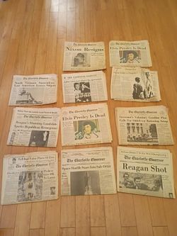 Old newspapers