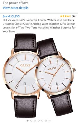 Set of watch for couple