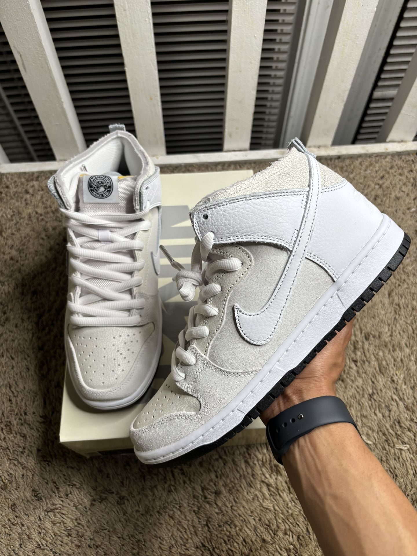 2024 Nike Antihero x Dunk High SB Wolf Grey