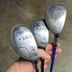 Complete Golf Set Including Golf Bag Ping Titleist Adam’s Golf