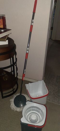 Rotation mop w bucket easy use 79936