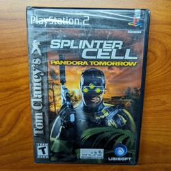 PS2 Splinter Cell Pandora Tomorrow