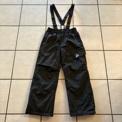 Kids Size M 10-12 Gerry Youth Snow Pants Black