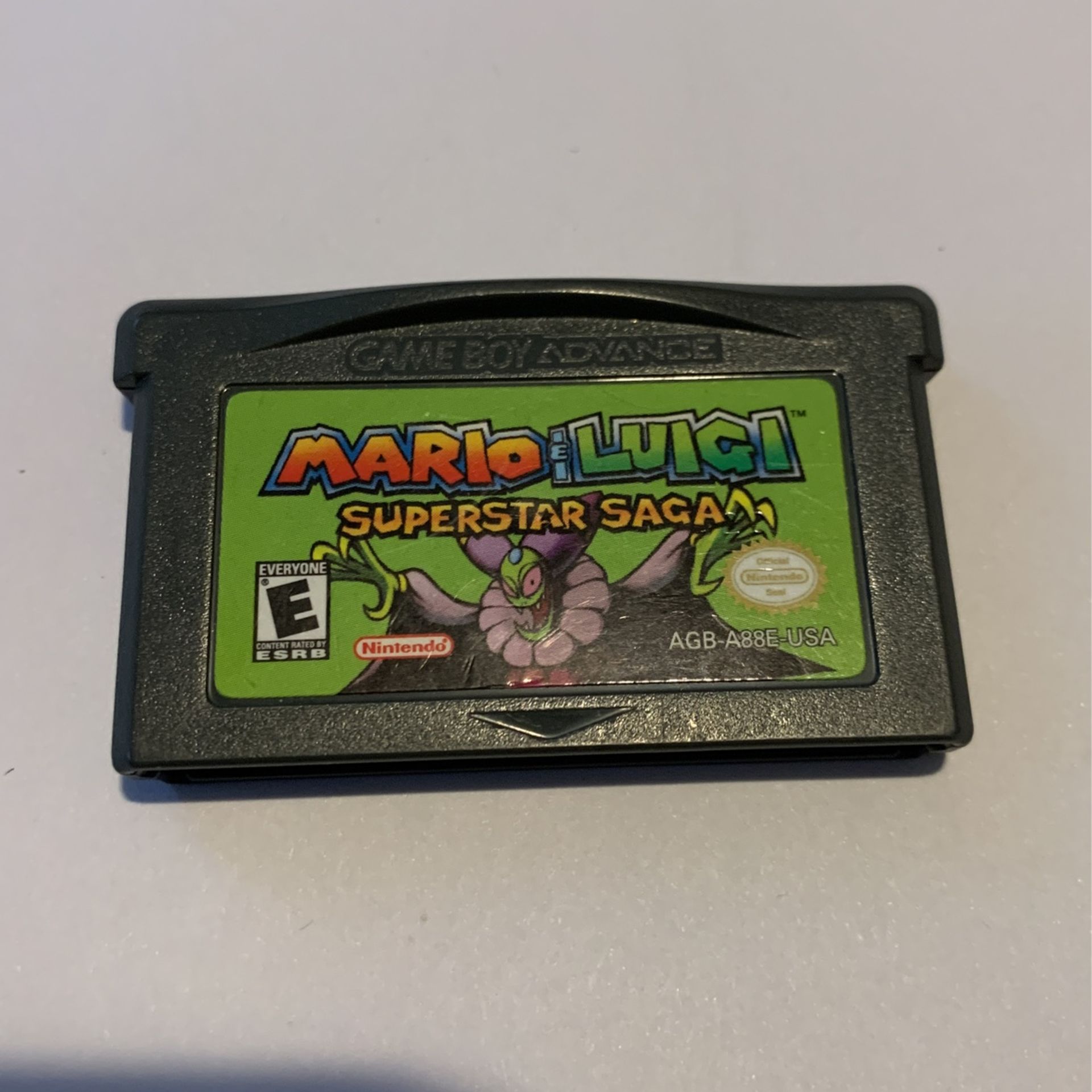 Nintendo Gba Mario And Luigi Saga