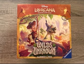 DISNEY LORCANA WILDS UNKNOWN TROVE SEALED