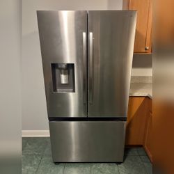 Samsung Stainless Steel French Door Refrigerator, Fair Condition, Ice Maker and Dispenser – Rocky Hill, CT