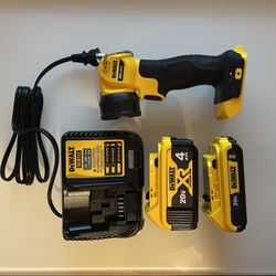 Dewalt Flashlight And Battery 