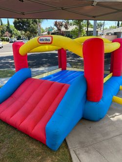 Little tikes jumper and slide