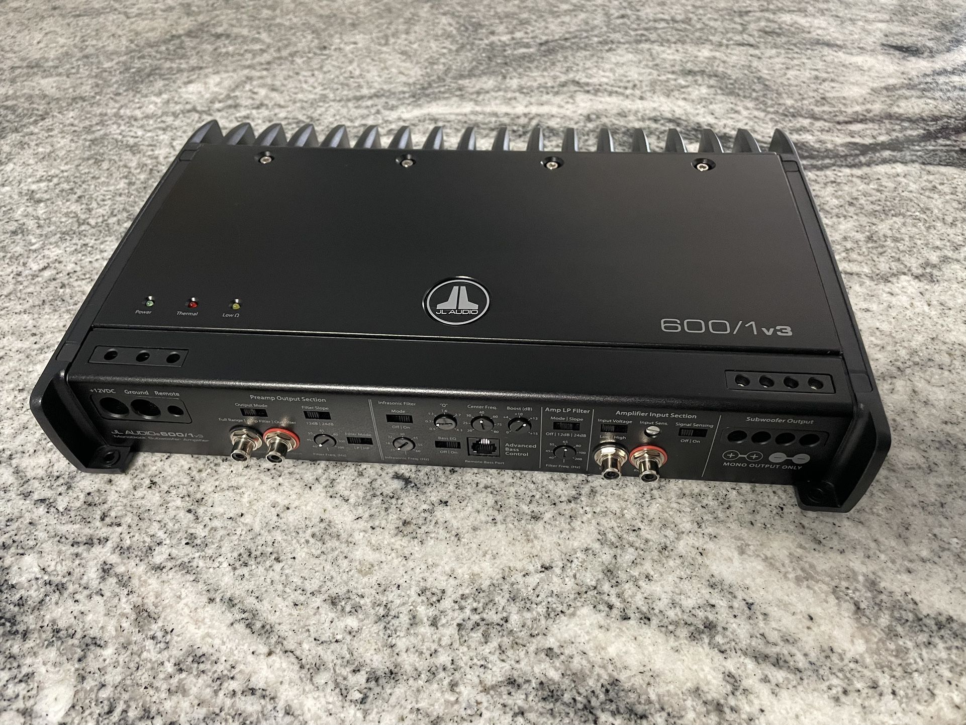 JL audio Slash 600/1v3