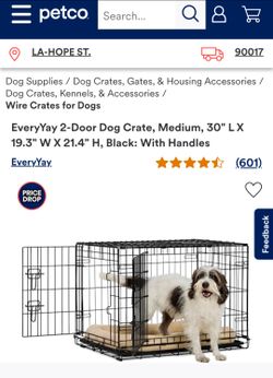 Medium 2-door EveryYay Dog Crate 30" L X 19.3" W X 21.4" H