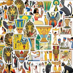 Ancient Egypt Reward Stickers: 50 Fun and Educational Designs”.