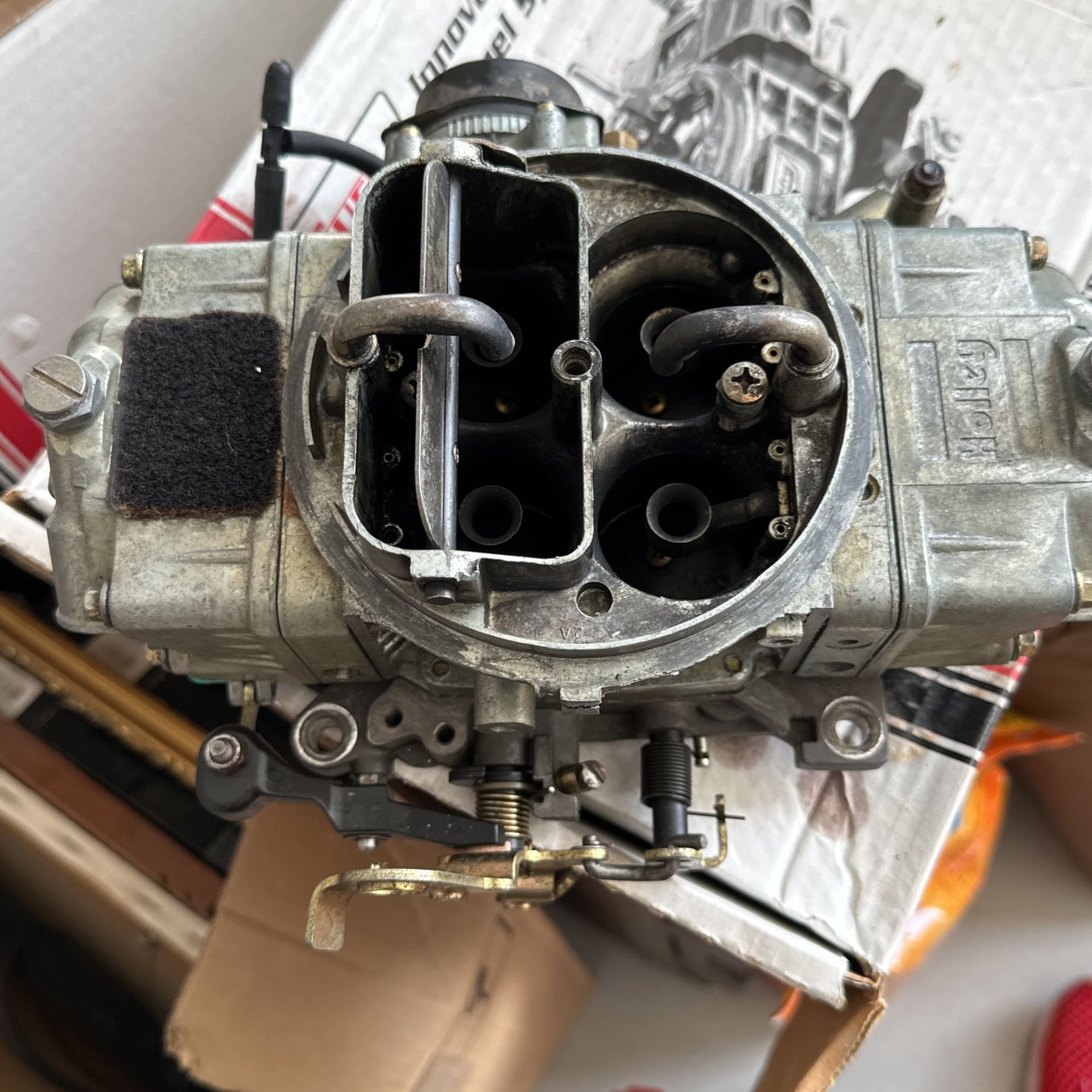 2 Holley 750 Carburetors