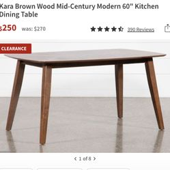 Living Spaces Dining Table