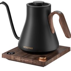 Electric Kettle, Gooseneck Electric Kettle, ±1℉ Precise Temperature Control,