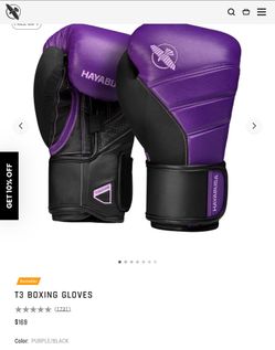 Hayabusa boxing gloves