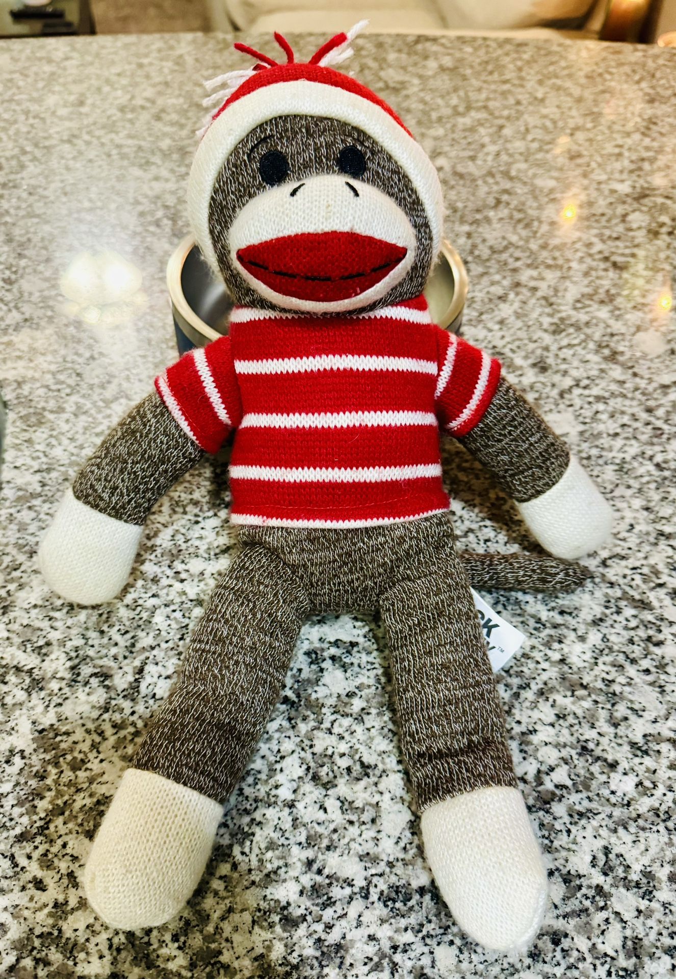 Sock Monkey Stuffed Animal