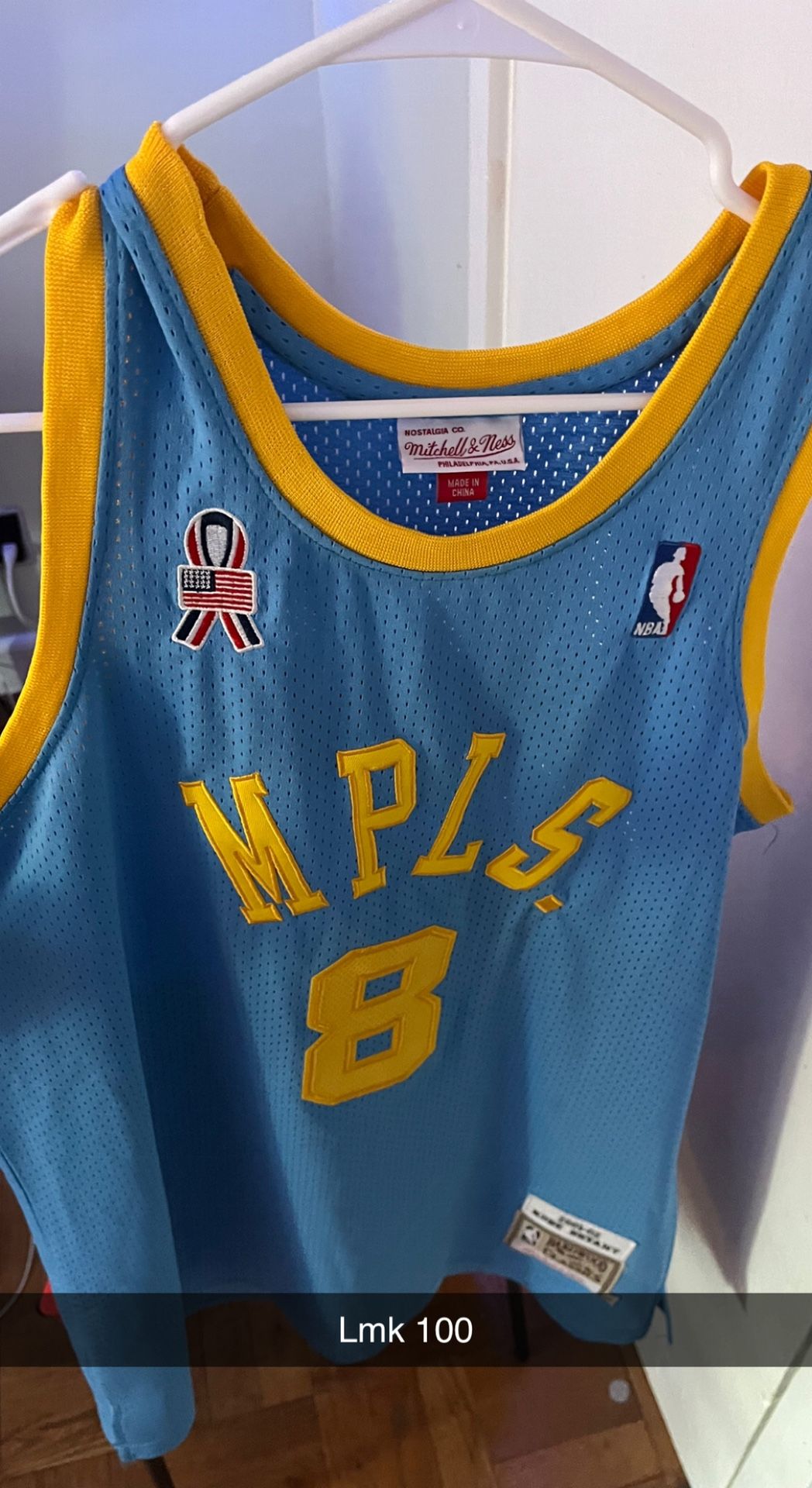 MPLS. Og Kobe Bryant And Rainbow City Edition Dwade Jersey