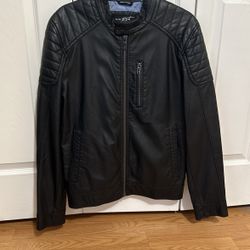 Black Rivet Leather jacket 