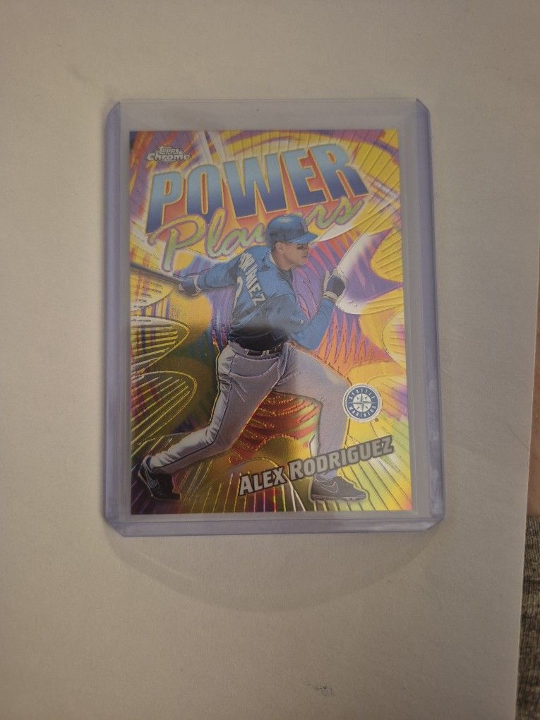 Alex Rodriguez Topps Chrome