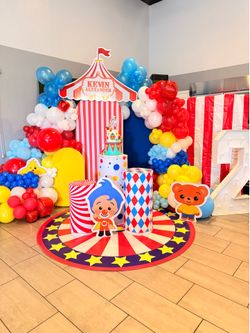 Plim plim balloons set up