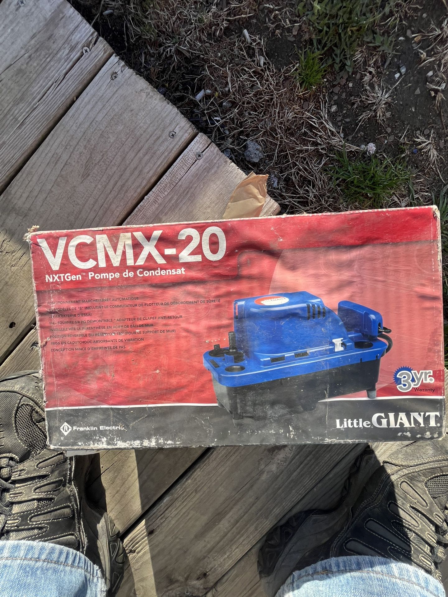 Brand new little giant condense pump