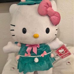 hello kitty christmas greeter