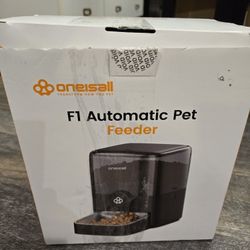 Cordless WiFi Automatic Cat Feeder, App Control, 100-Day Battery, 12 Cups/3L