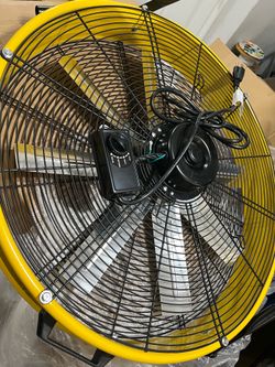 High velocity fan