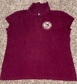 Girls Maroon Uniform Polo Shirt- IL Texas