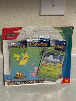 Pokémon TCG 30th Celebration Tech Sticker Collection